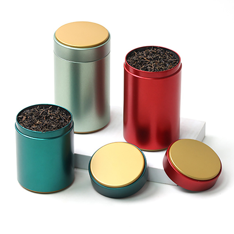 Coffee Tea Sugar - Portátil cor sólida selada caixa de