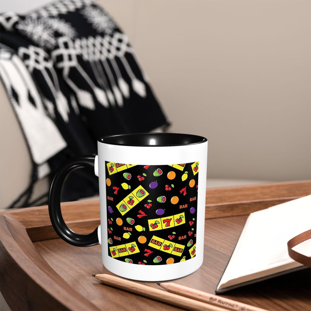 Lemon Tea Coffee - Caneca de Cerâmica Engraçada com Tema
