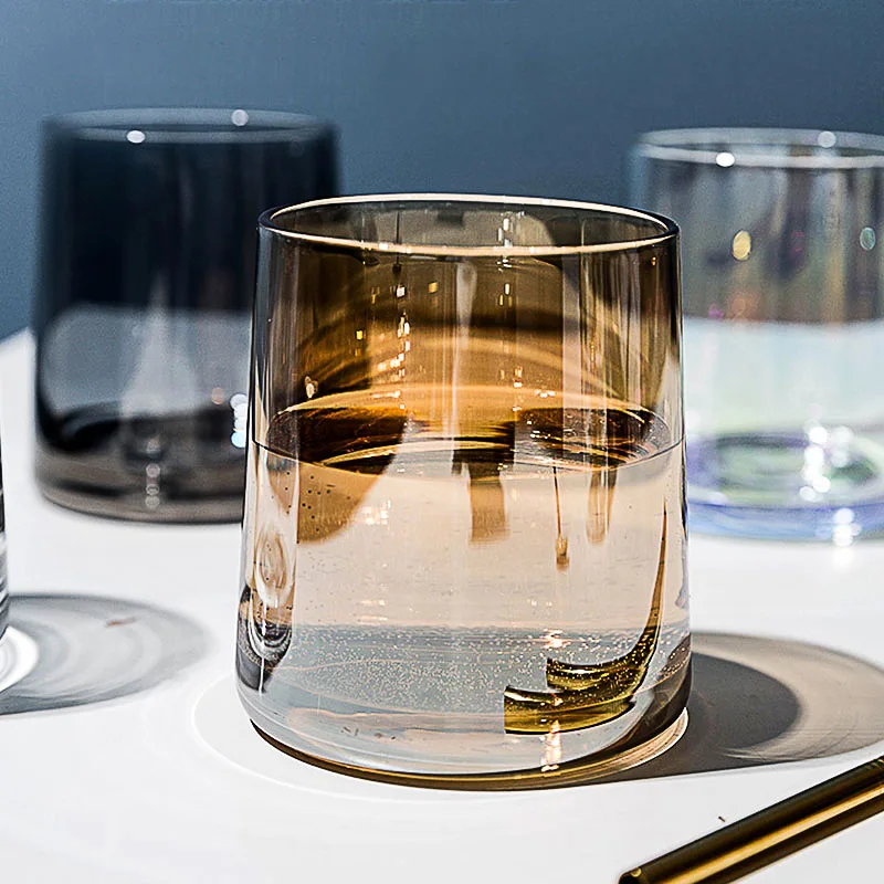 Lemon Tea Coffee - Caneca de vidro de borosilicato alta
