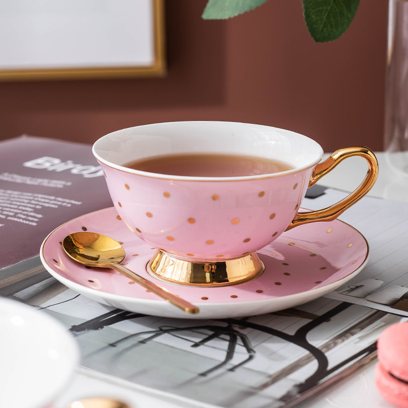 Canecas de Café Cerâmicas Rosa - Coffee Tea Sugar Set avaliação e preço