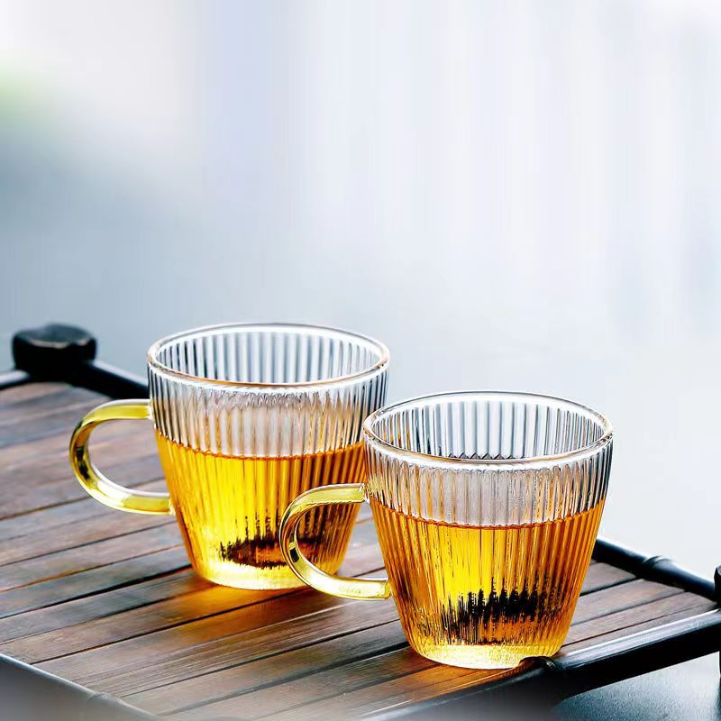 Copos de chá de vidro pequenos - Coffee Tea Sugar Set avaliação e preço