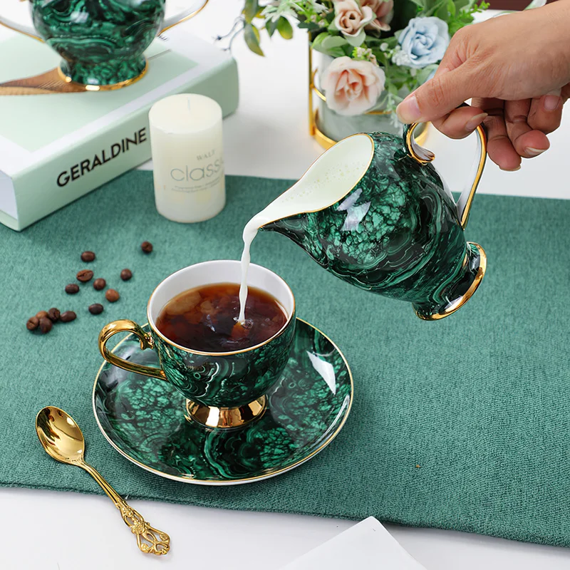 Bone China Bule Drinkware, Gre - Coffee Tea Sugar avaliação e preço