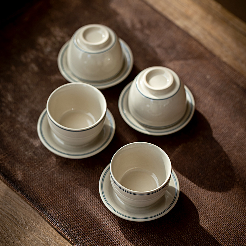 Conjunto de xícara e pires de  - Coffee Tea Sugar Set avaliação e preço