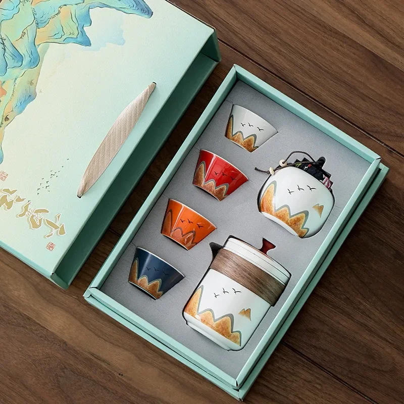 Caixa de presente, xícara de c - Coffee Tea Sugar Set avaliação e preço