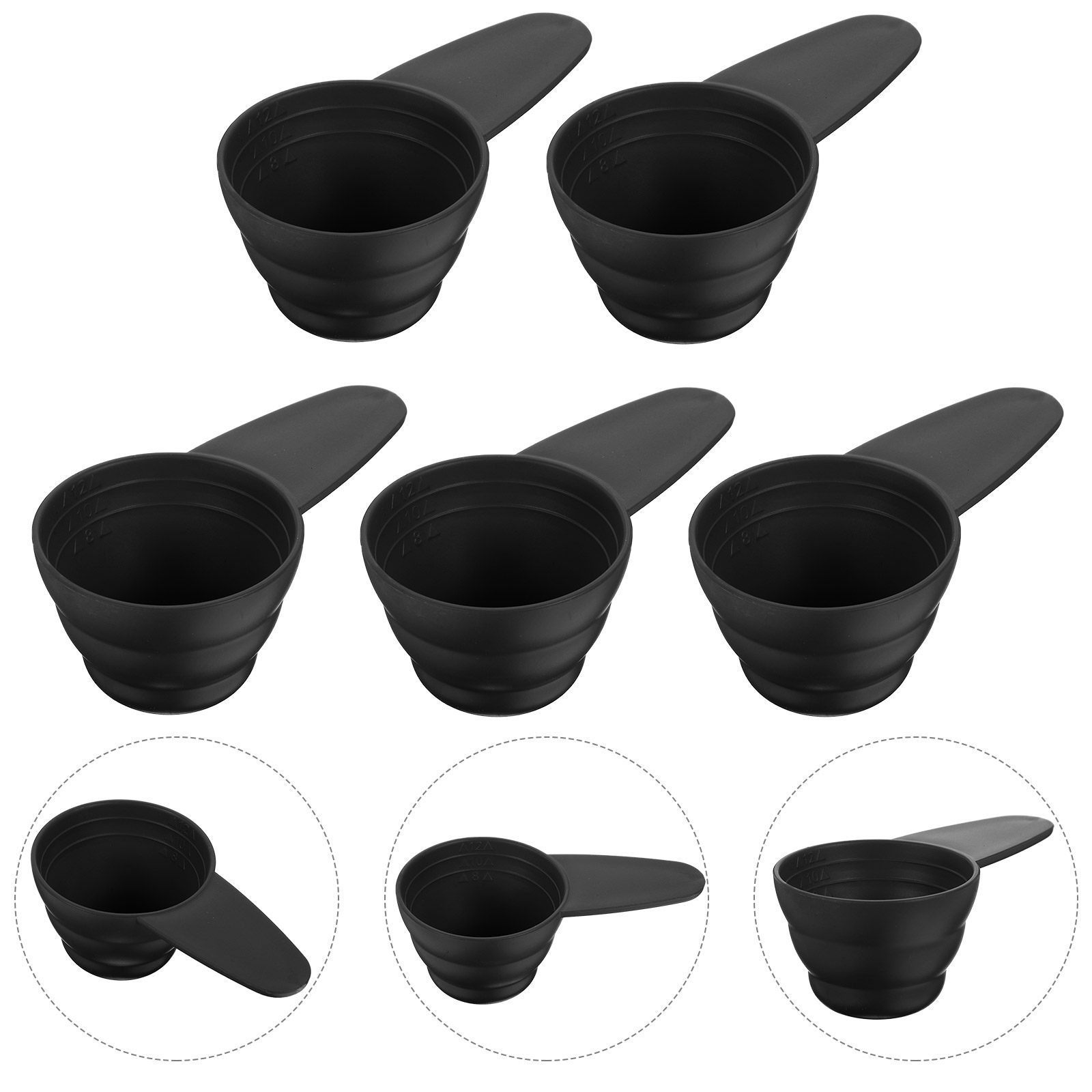 Conjunto de 5 Colheres Medidor - Coffee Tea Sugar avaliação e preço