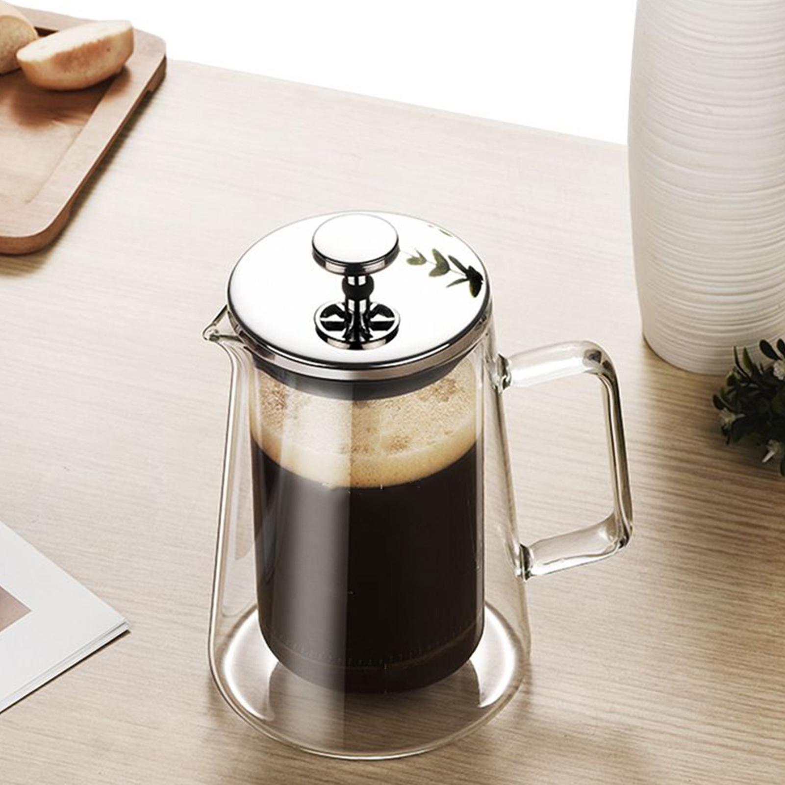 Cafeteira Francesa de Vidro co - Coffee And Tea Glass avaliação e preço