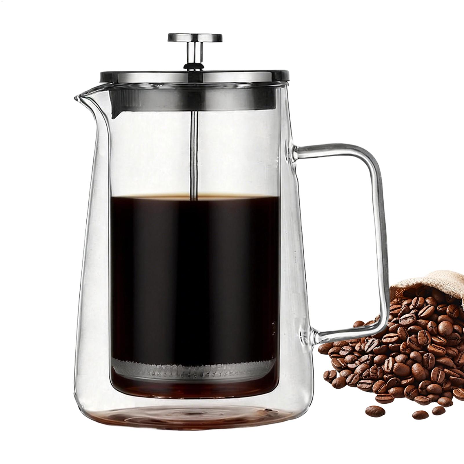 Cafeteira Francesa de Vidro co - Coffee And Tea Glass avaliação e preço