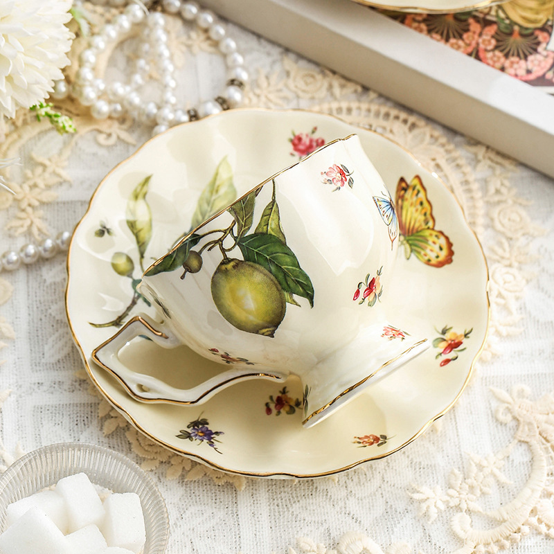 Conjunto de Chá Estilo Campest - Lemon Tea Coffee avaliação e preço
