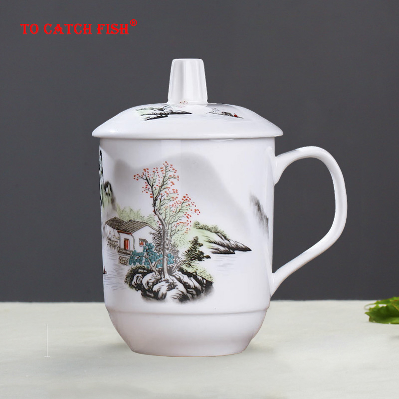 Copo de cerâmica estilo chinês - Lemon Tea Coffee avaliação e preço