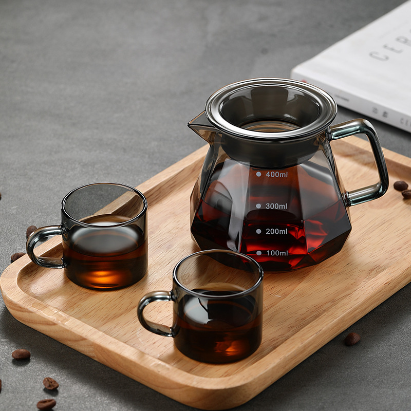 Cafeteira de Vidro com Design  - Coffee Tea Decanter avaliação e preço