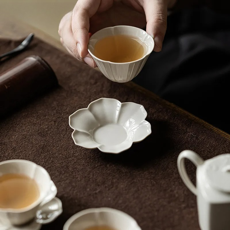 Planta cinza girassol coasters - Coffee Tea Sugar Set avaliação e preço