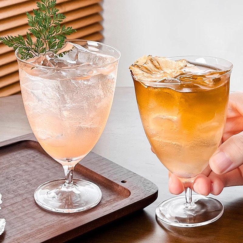 Copo de Vidro Simples com Pé A - Lemon Tea Coffee avaliação e preço