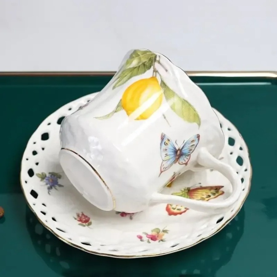 Estilo europeu conjunto de xíc - Lemon Tea Coffee avaliação e preço
