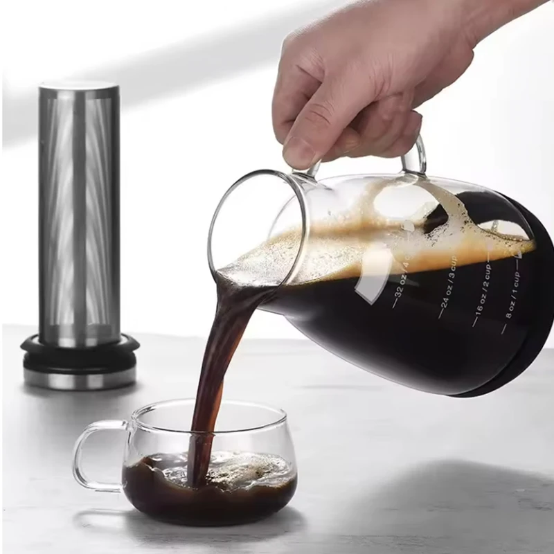 Jarra de Vidro para Preparo de - Coffee And Tea Glass avaliação e preço