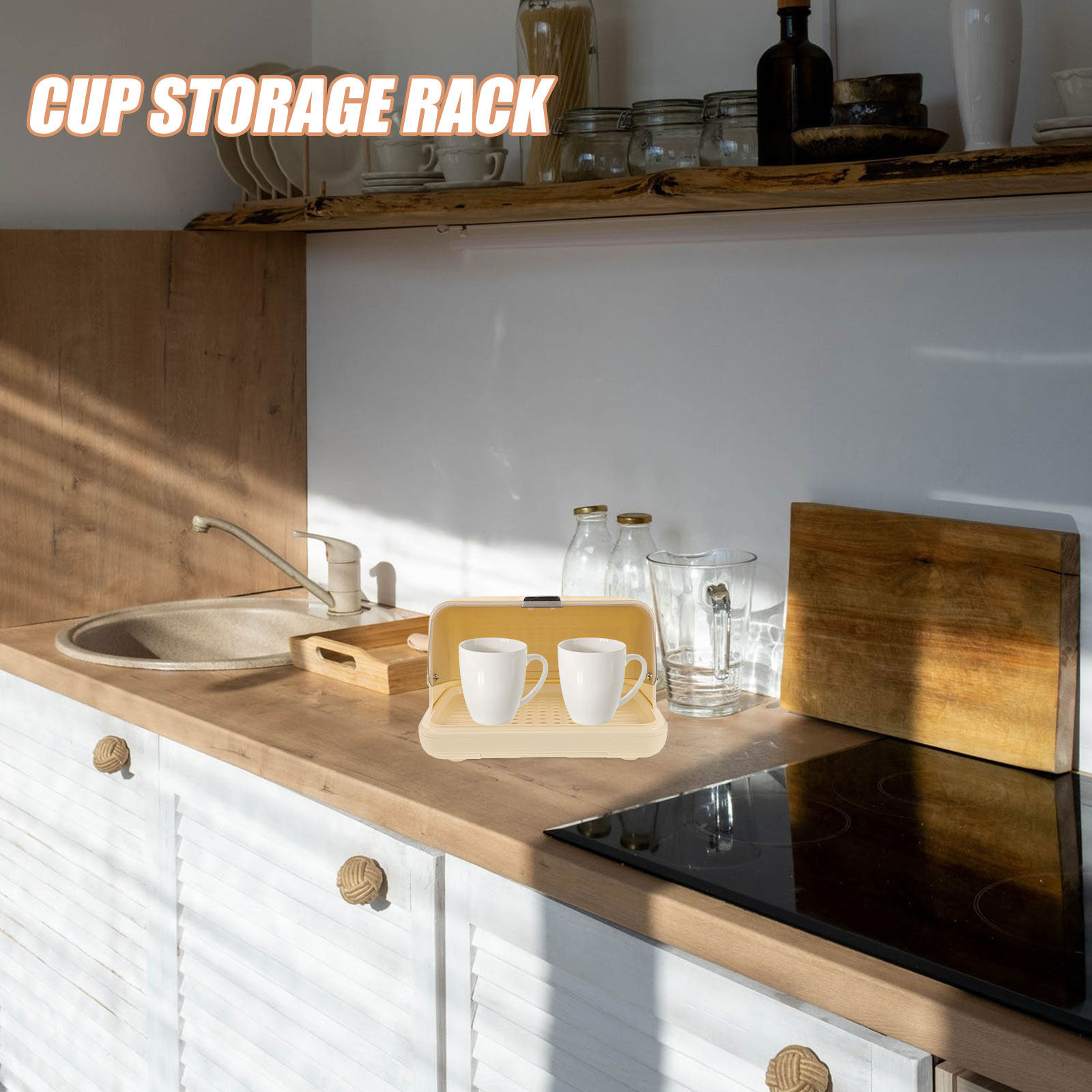 Organizador de Copos para Mesa - Coffee And Tea Glass avaliação e preço