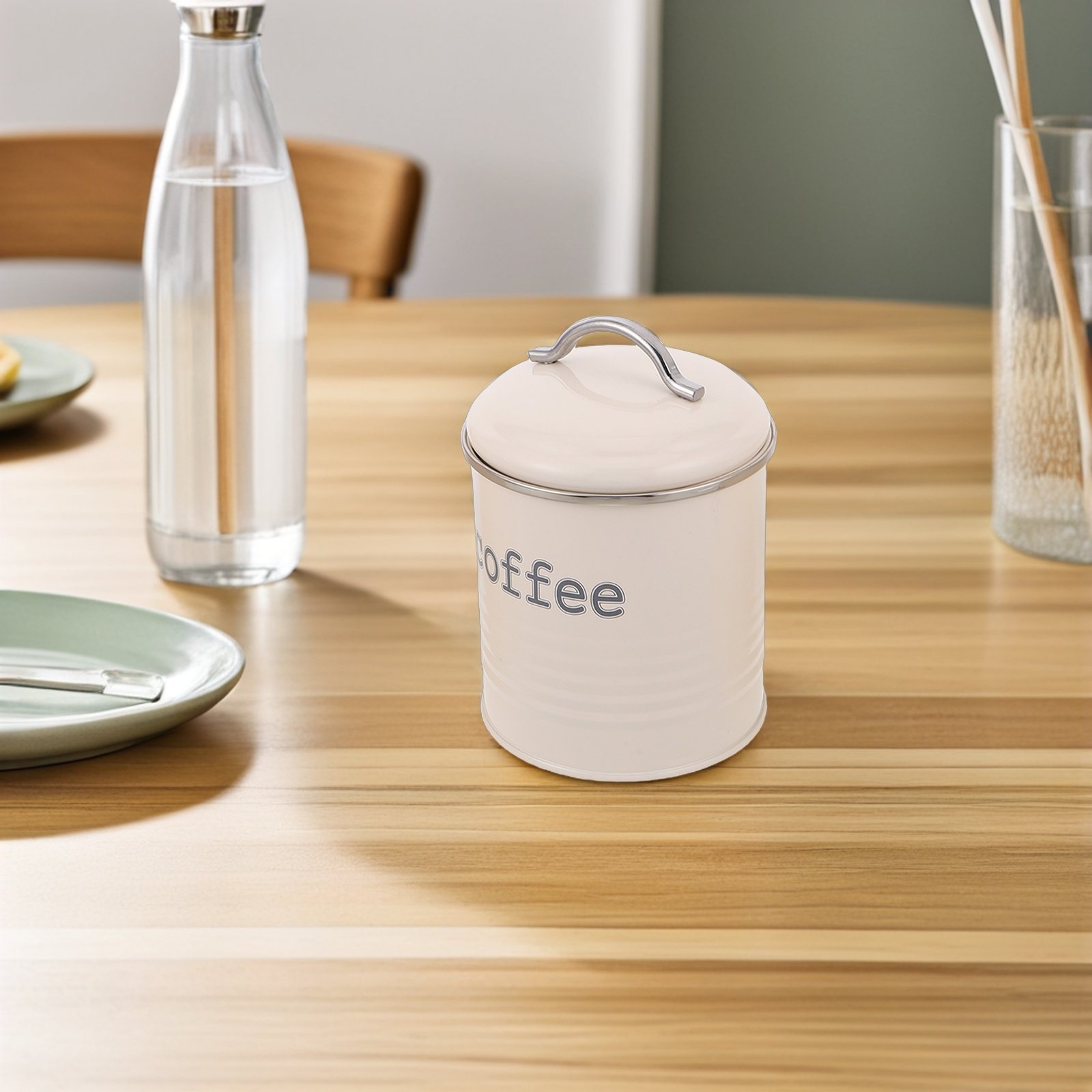 Conjunto de 3 Recipientes Herm - Coffee Tea Sugar avaliação e preço