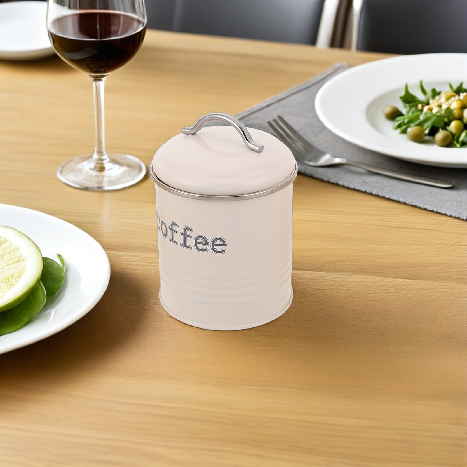 Conjunto de 3 Recipientes Herm - Coffee Tea Sugar avaliação e preço
