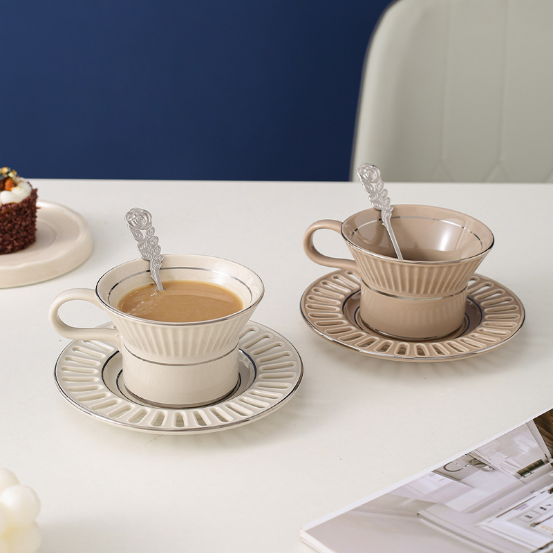 Luxo cerâmica xícara de café p - Coffee Tea Sugar Set avaliação e preço