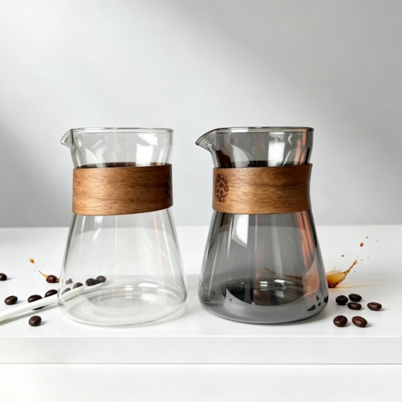 1/2 Peças Jarra de Vidro para  - Coffee Tea Decanter avaliação e preço
