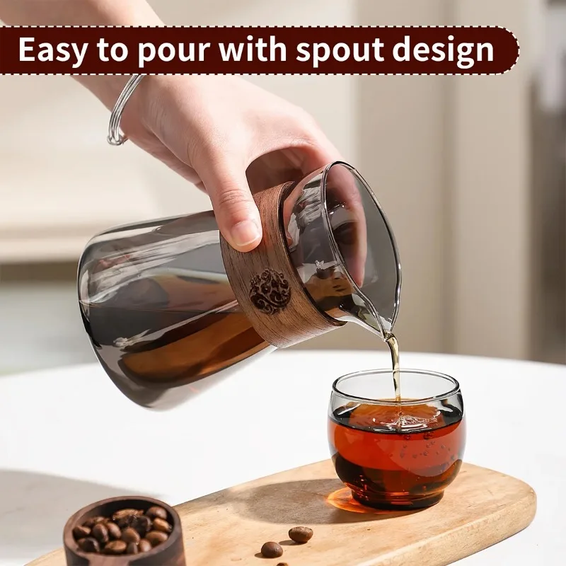 1/2 Peças Jarra de Vidro para  - Coffee Tea Decanter avaliação e preço